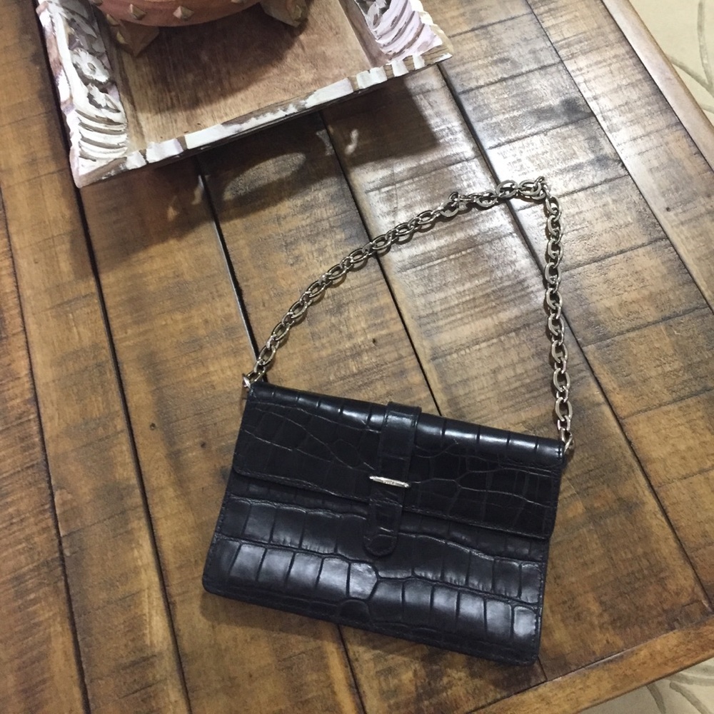 Furla Croc Mini Shoulder Bag